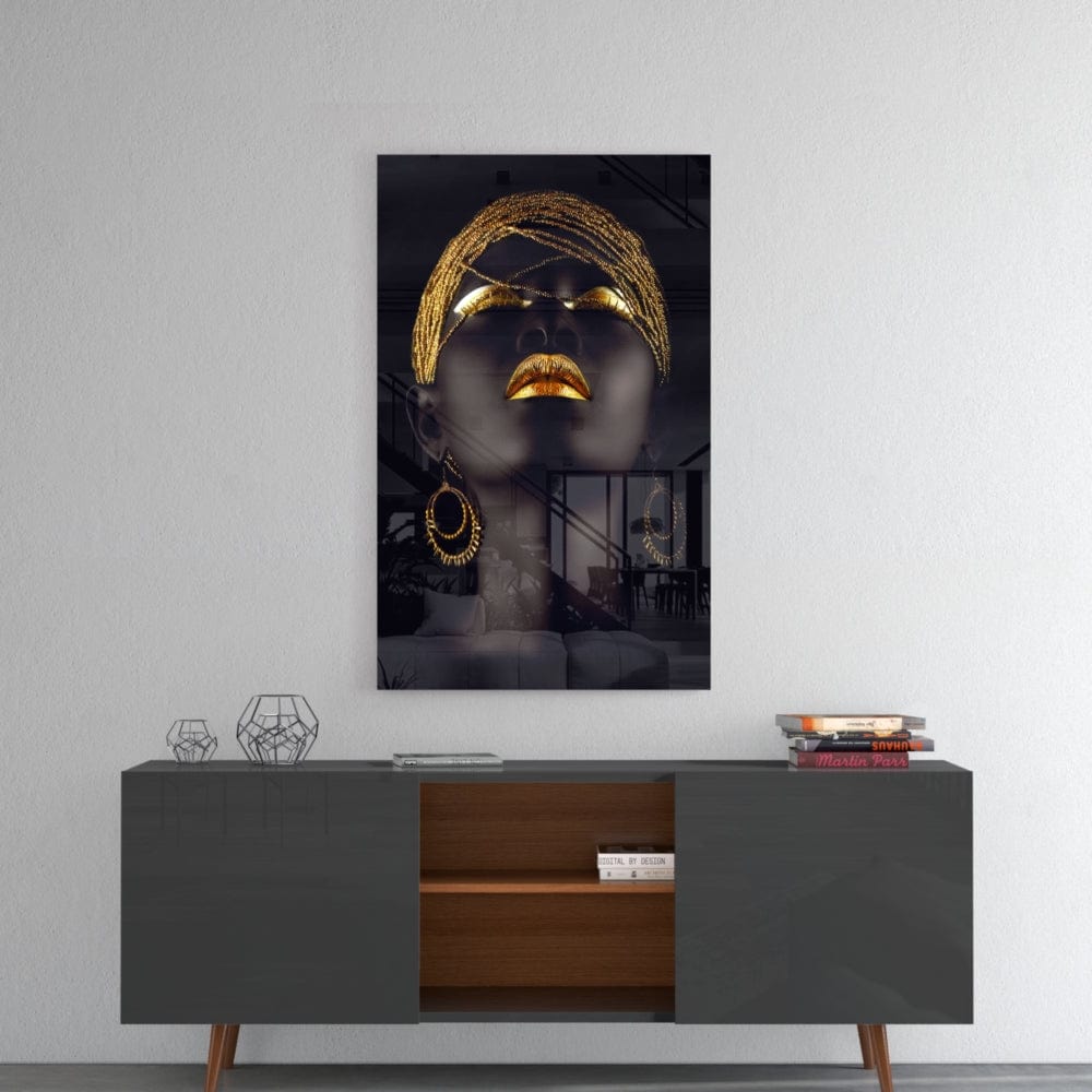 Artronauts Art Clearance T. Golden African Woman