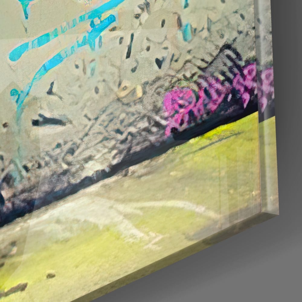 Artronauts Glass Print Life is Short