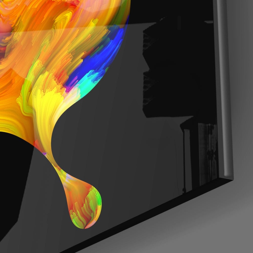 Artronauts Glass Print Butterfly Silhouettes