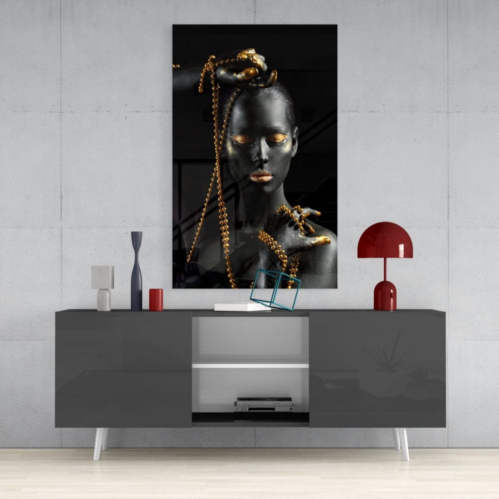 Artronauts Art Clearance T. Gold-Lipped Woman II