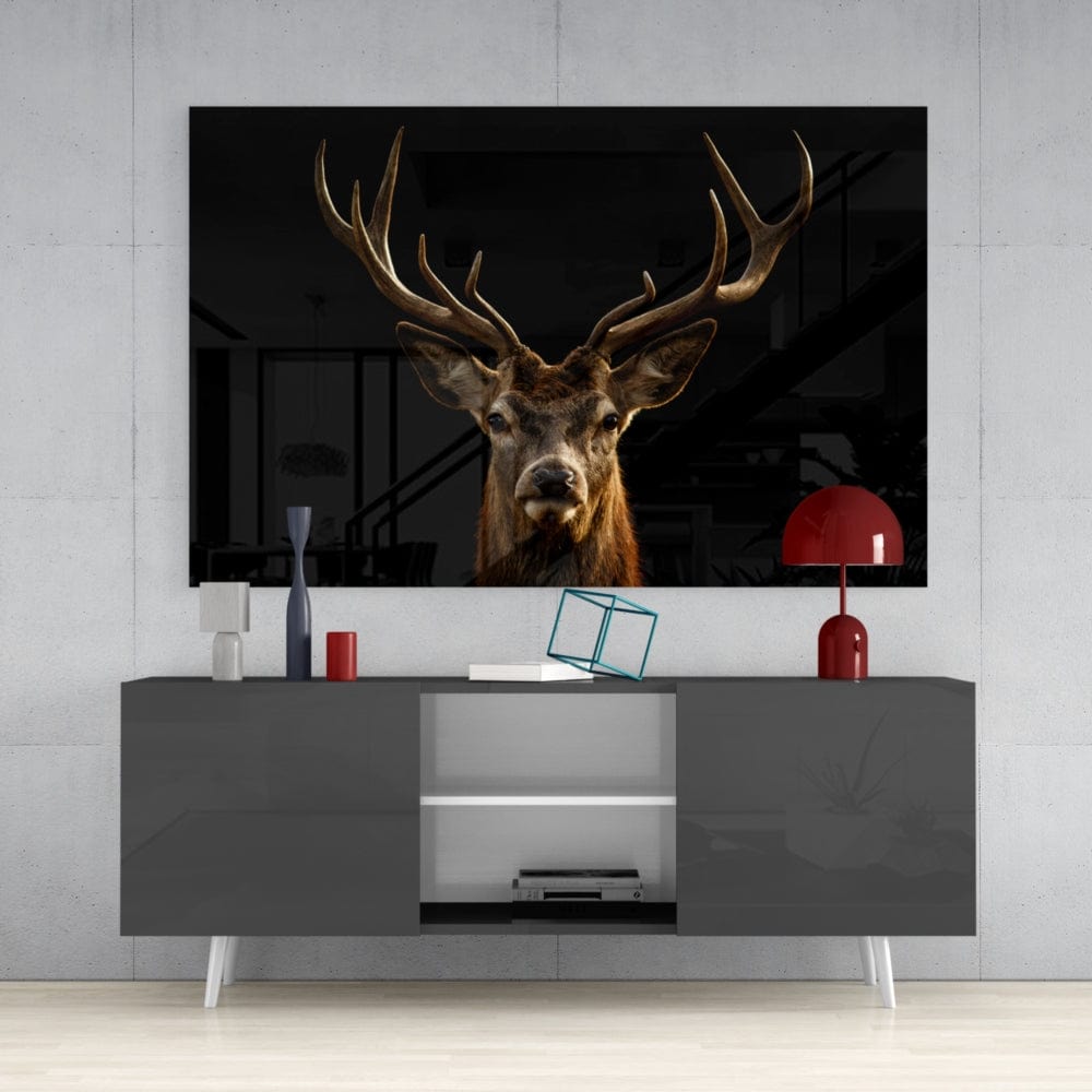 Artronauts Glass Print Deer