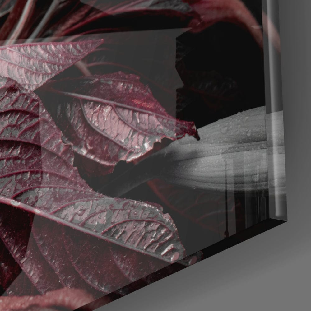 Artronauts Glass Print Red Flowers