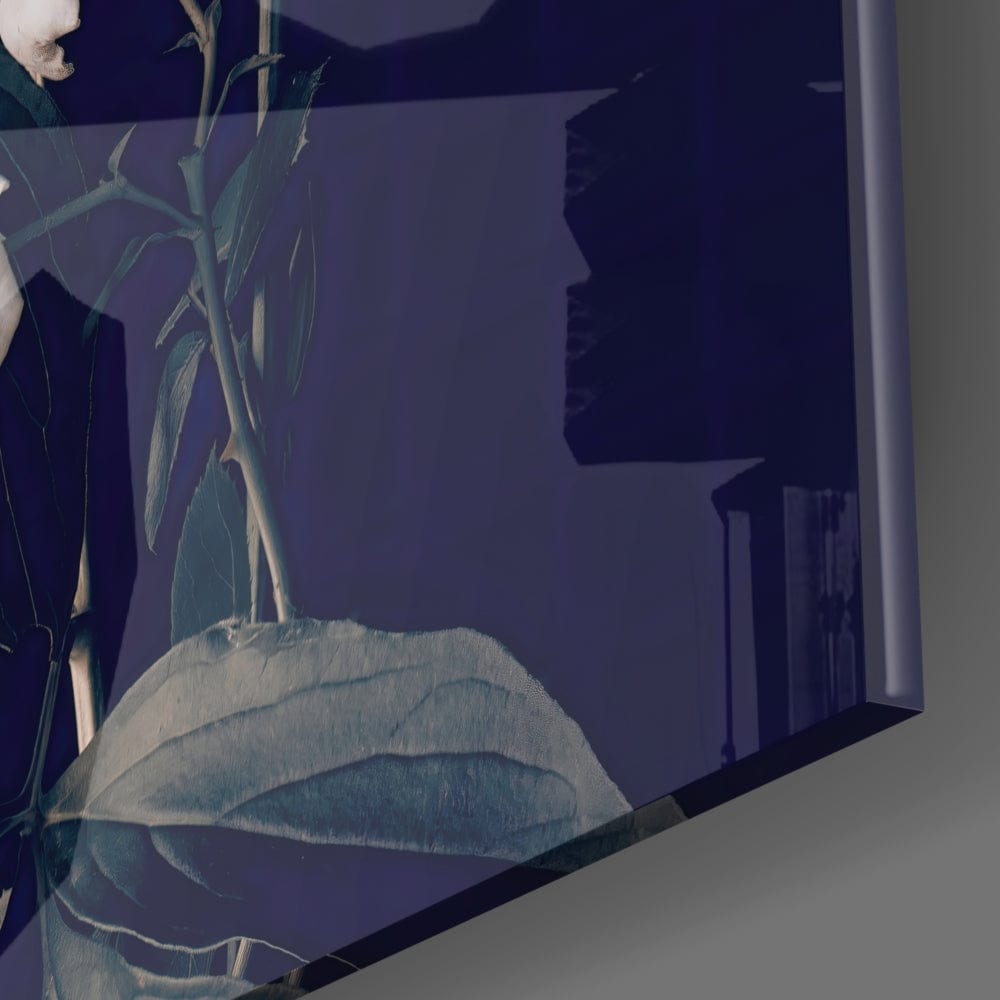 Artronauts Glass Print White Peony