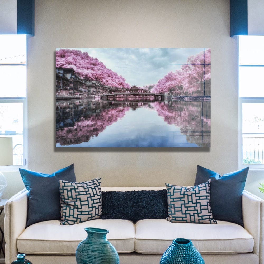 Artronauts Art Clearance T. Pink Landscape