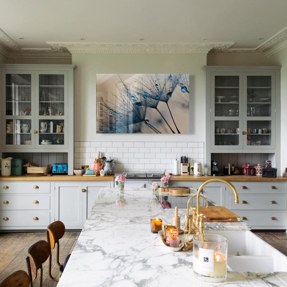 Artronauts Glass Print The Dandelion