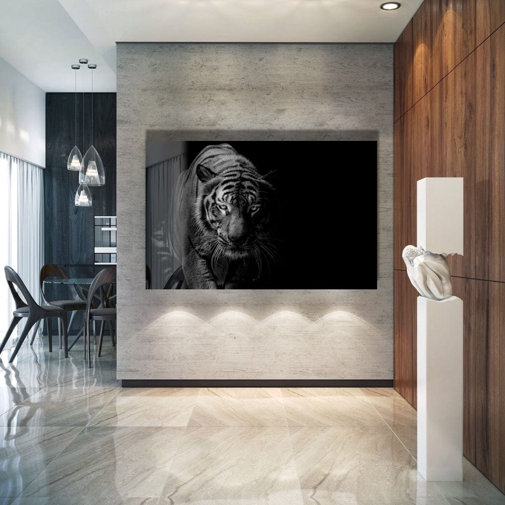 Artronauts Art Clearance T. Tiger Black & White