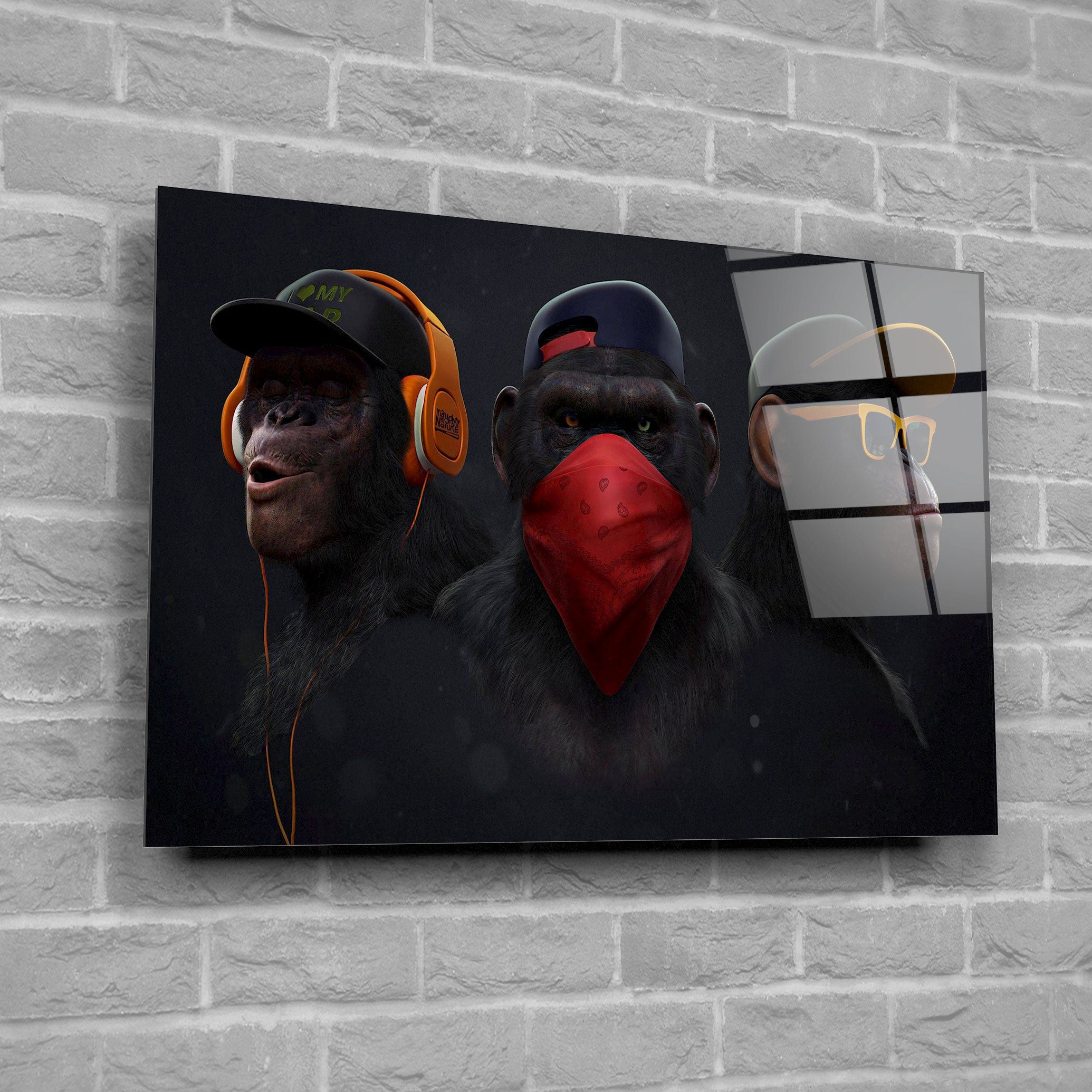 3 Wise Monkeys Swag