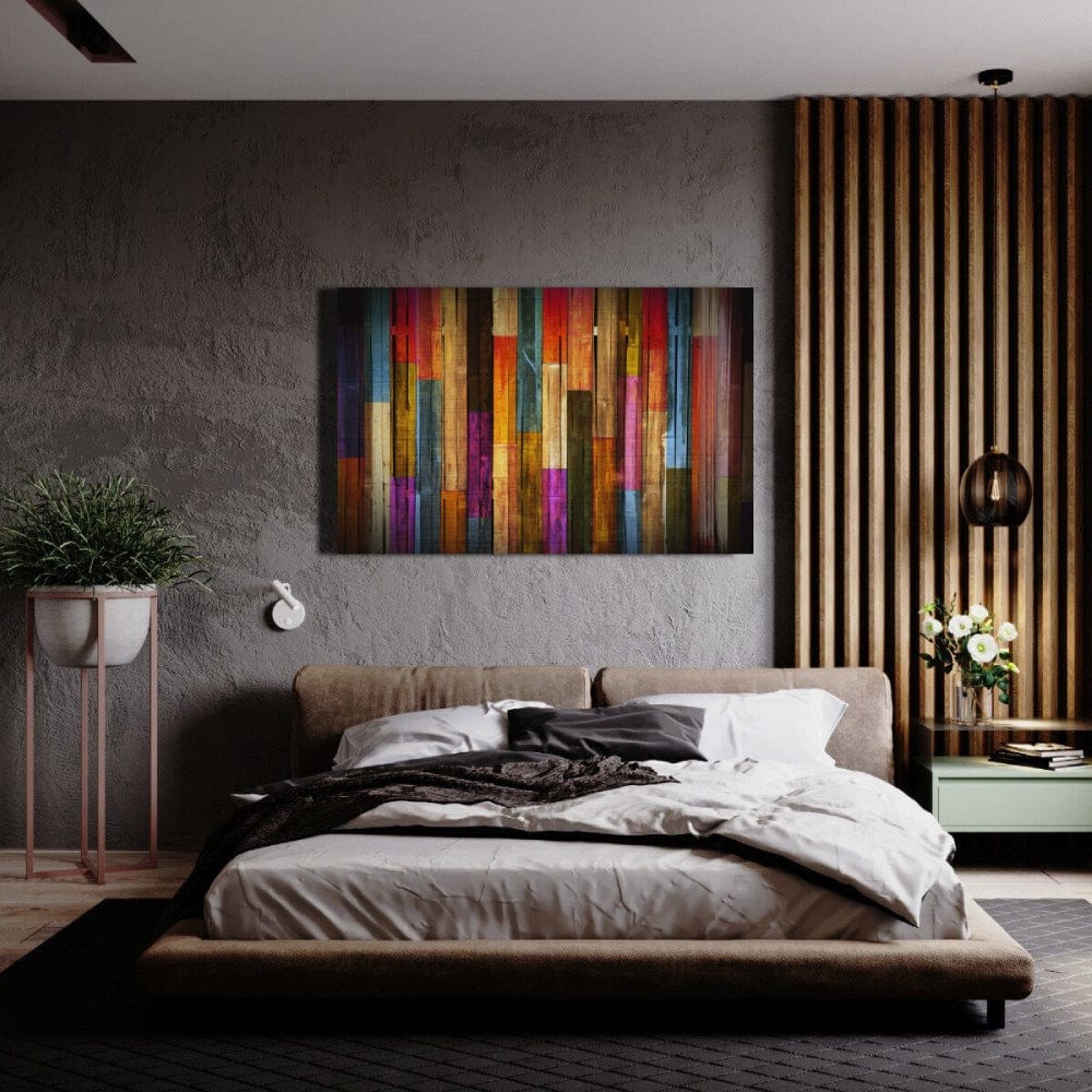 Artronauts Glass Print The Painted Woods