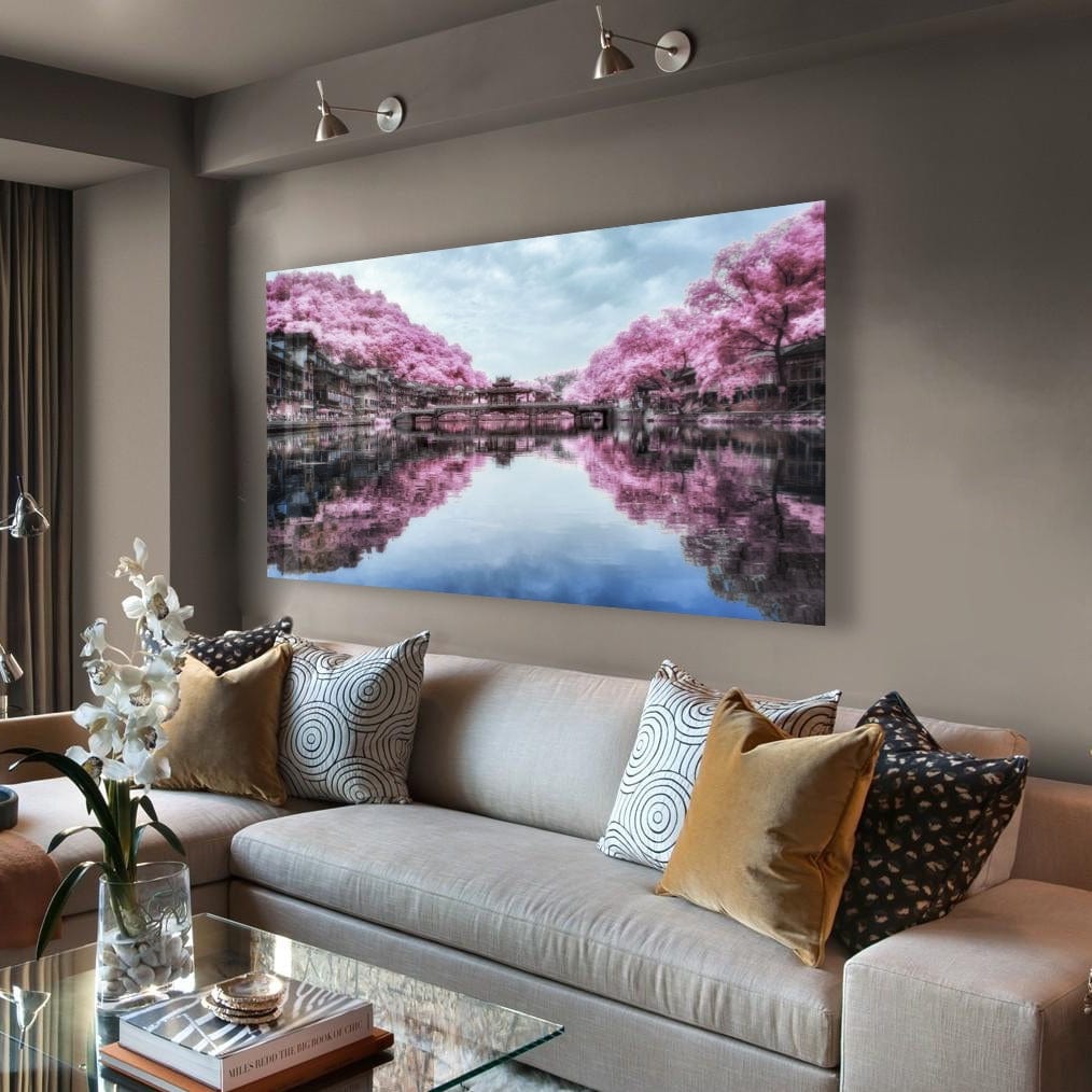 Artronauts Art Clearance T. Pink Landscape