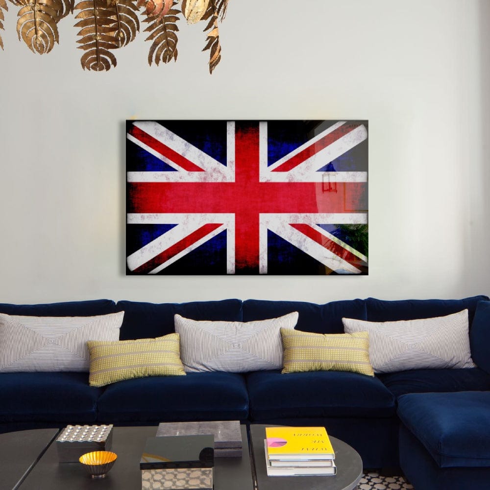 Artronauts Glass Print Union Jack