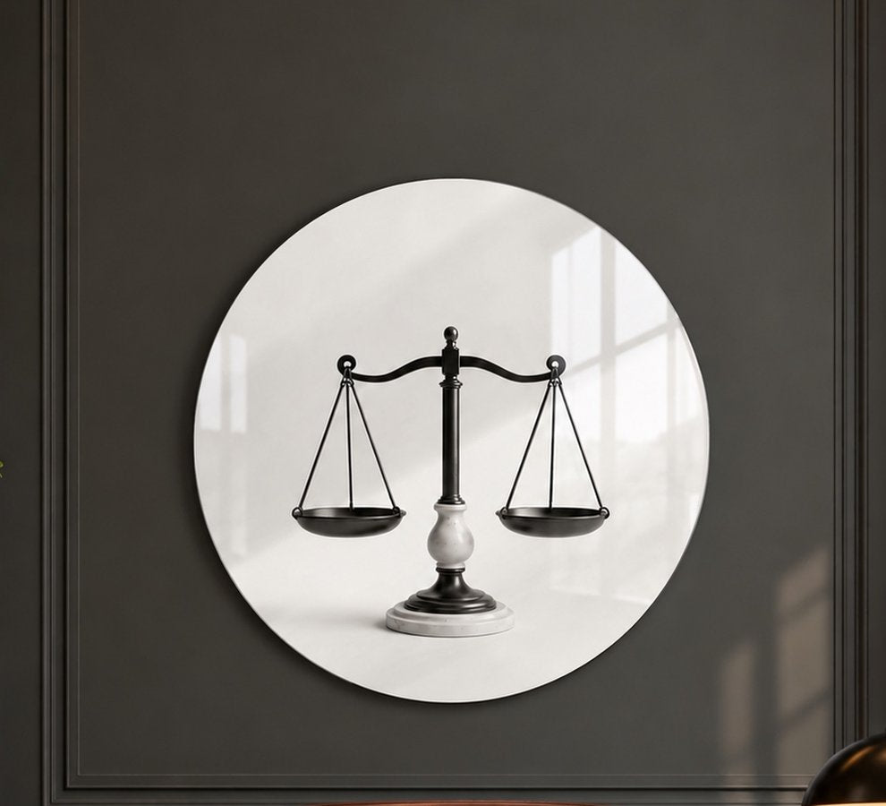 Professions glass wall art