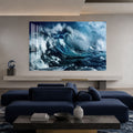 Artronauts Glass Print Powerful Ocean Wave Glass Wall Art