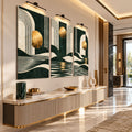 Emerald Gold Abstract lifestyle view