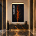 Molten Earth Rift with white frame