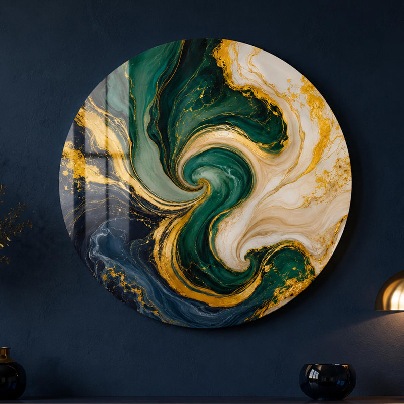 Emerald Golden Swirl lifestyle view