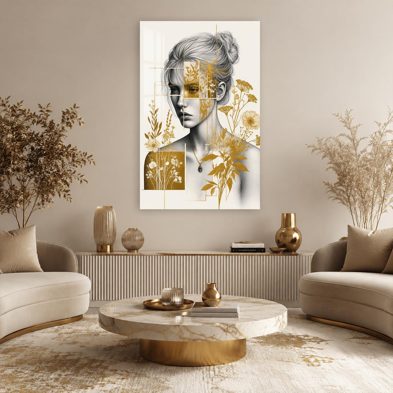 Golden Botanical Muse lifestyle view