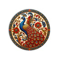 Regal Peacock Flourish product shot on white background