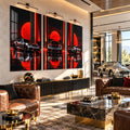 Crimson Supercar lifestyle view