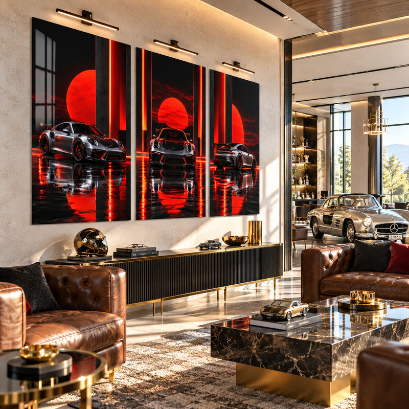 Crimson Supercar lifestyle view