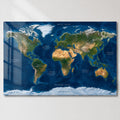 Satellite World Map lifestyle view