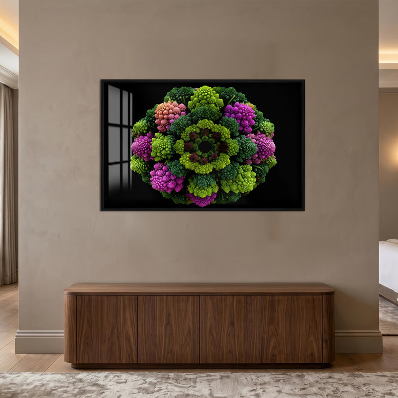 Romanesco Color Mandala lifestyle view