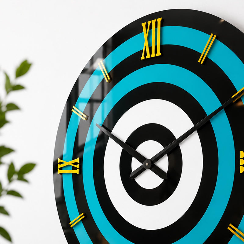 Aqua Concentric Rings lifestyle view
