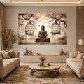 Artronauts Glass Print Buddha Beneath the Birdcages Glass Wall Art