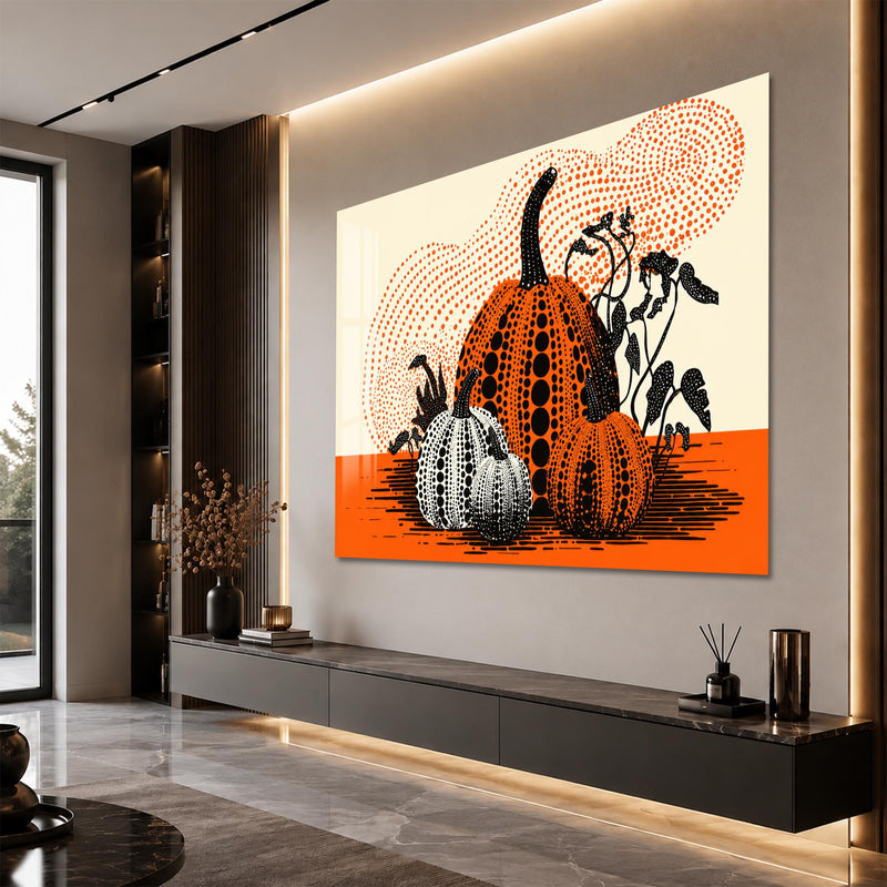 Dotted Harvest Pumpkins lifestyle view