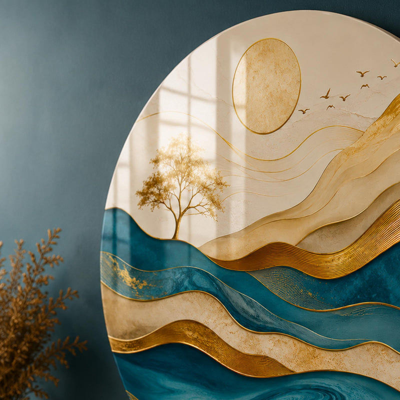 Gilded Teal Horizon lifestyle view