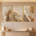 Golden Serenity with gold frame