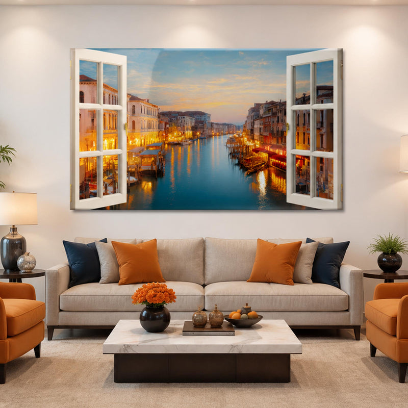 Venetian Canal Window lifestyle view