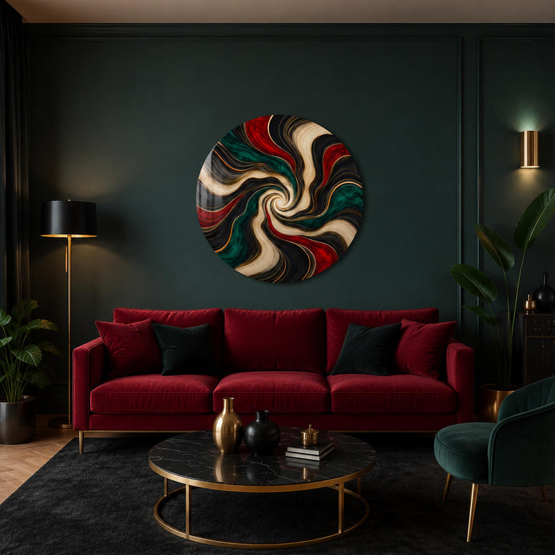 Gilded Emerald Vortex lifestyle view