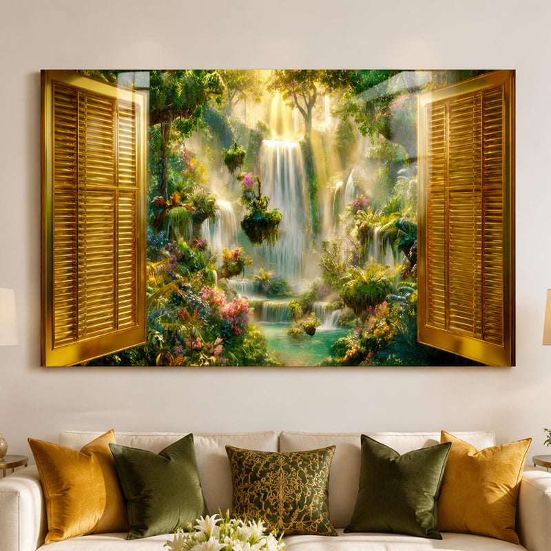 Golden Paradise Falls lifestyle view