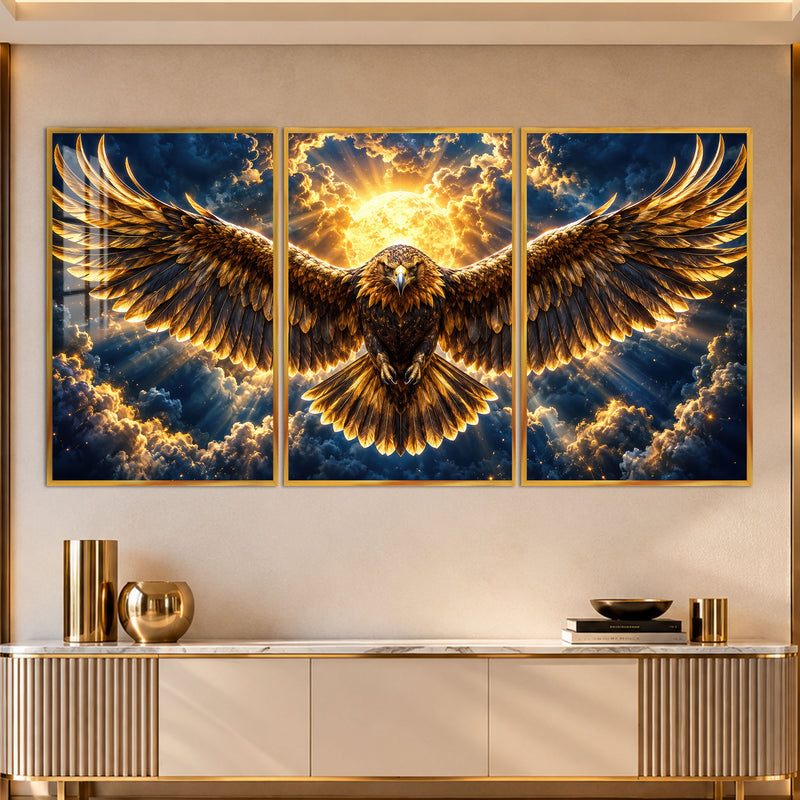 Golden Eagle with gold frame