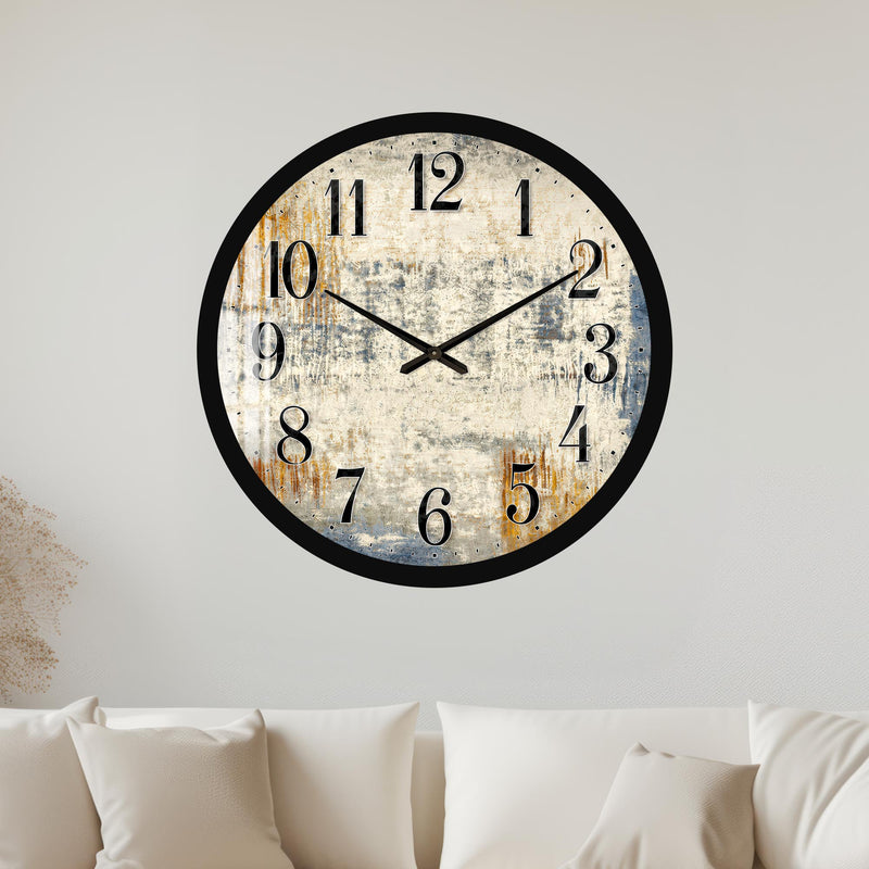 Weathered Industrial with black frame
