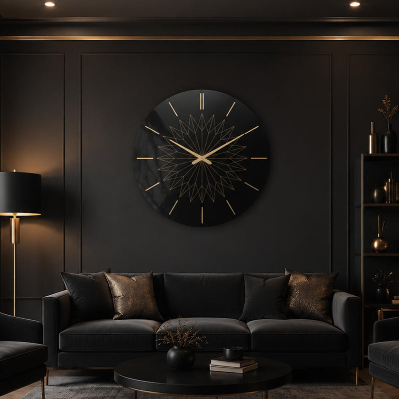 Golden Geometric Starburst lifestyle view