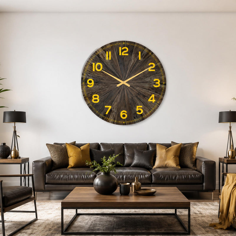 Rustic Timber Sunburst lifestyle view