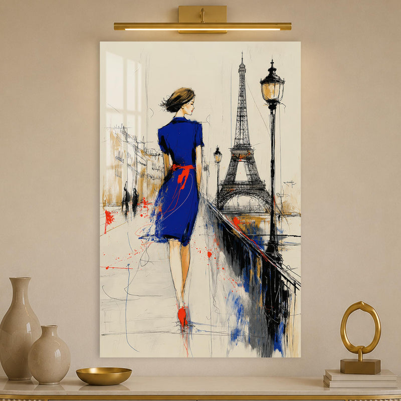 Parisian Blue Elegance lifestyle view