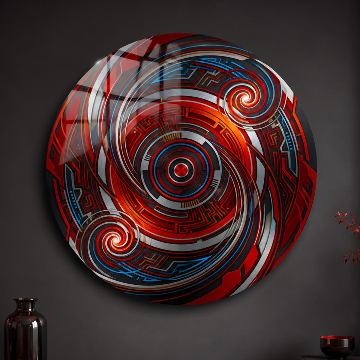 Quantum Spiral in a modern room