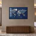 Denim World Map lifestyle view