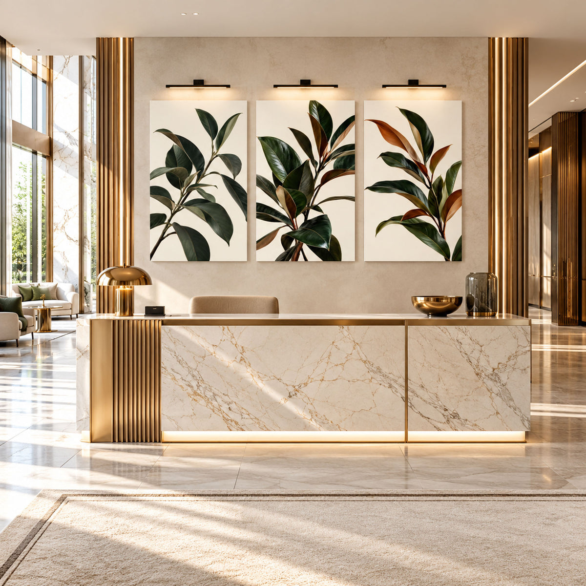 Botanical Leaf lifestyle view