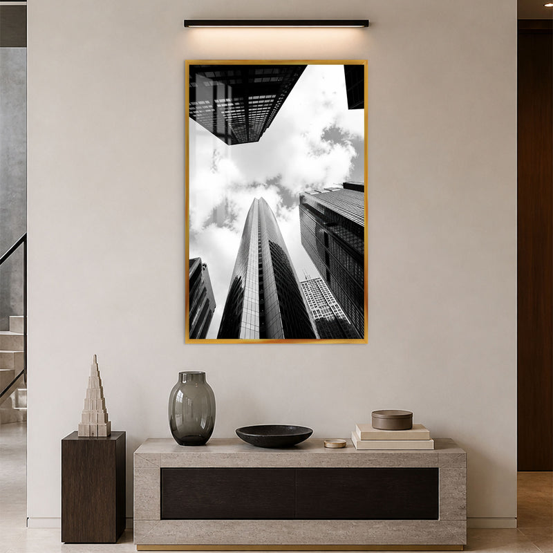 Urban Ascent with gold frame