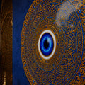 Royal Blue Guardian Eye lifestyle view