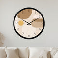 Neutral Retro Shapes with black frame