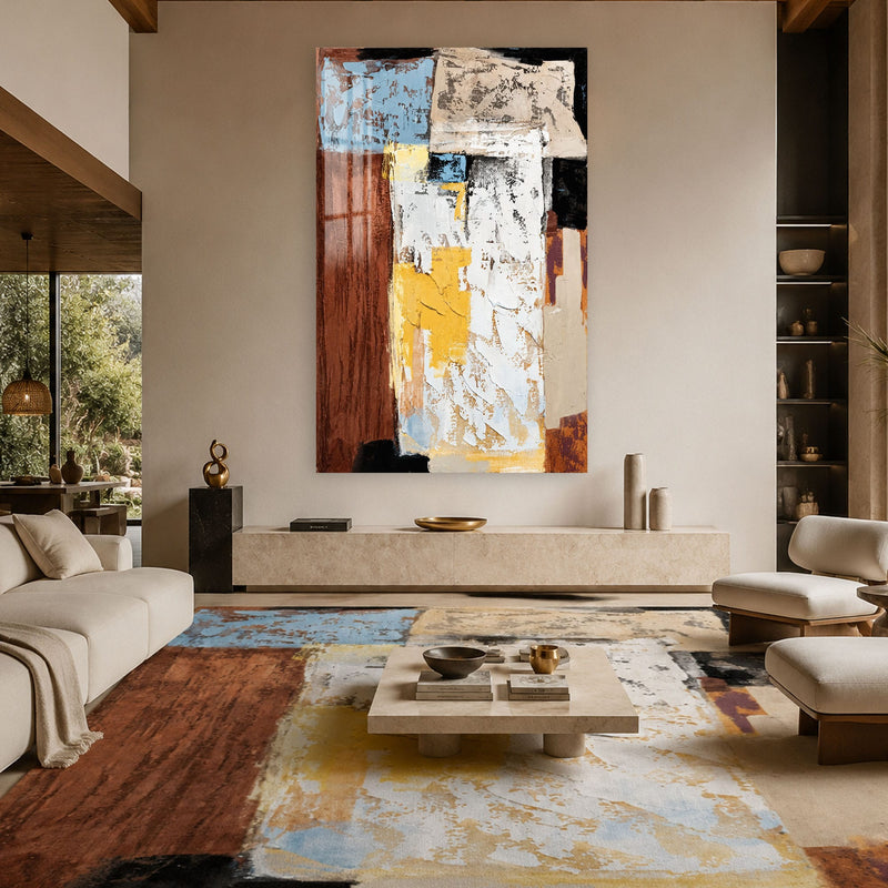 Artronauts Glass Print Urban Fragments Glass Wall Art