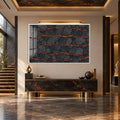 Molten Stone with white frame