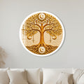 Celestial Tree of Life with white frame