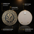 Ottoman Imperial Crest — tempered glass, ultra HD print, ready to hang