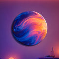 Cosmic Marble Swirl lifestyle view