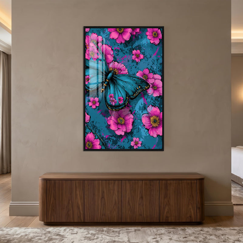 Turquoise Butterfly Garden lifestyle view